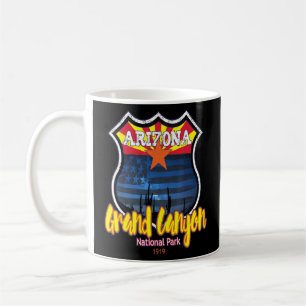Caneca De Café Arizona Grand Canyon National Park Flag Design Sou