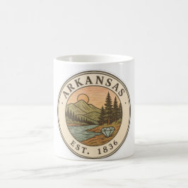 Caneca De Café Arkansas - 1836  Mug