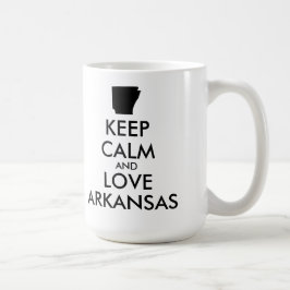 Caneca De Café ARKANSAS DE MANUTENÇÃO E AMOR personalizáveis