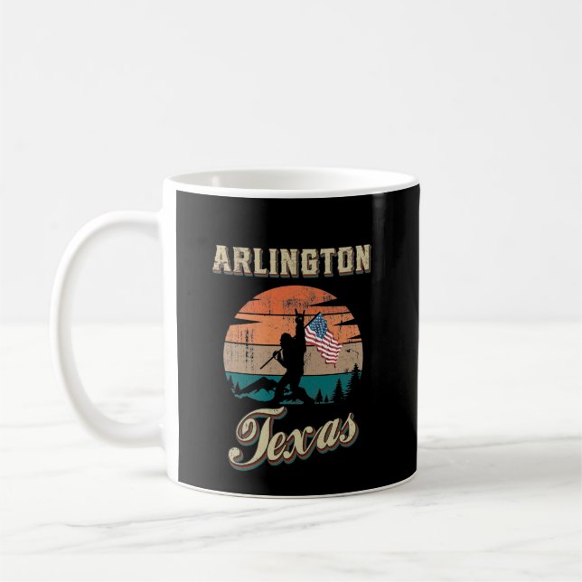Caneca De Café Arlington Texas (Esquerda)
