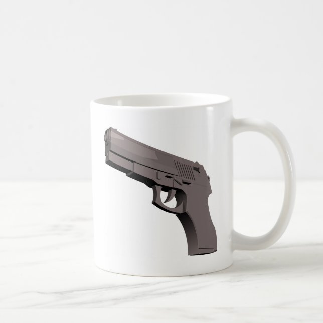 Caneca De Café Arma (Direita)