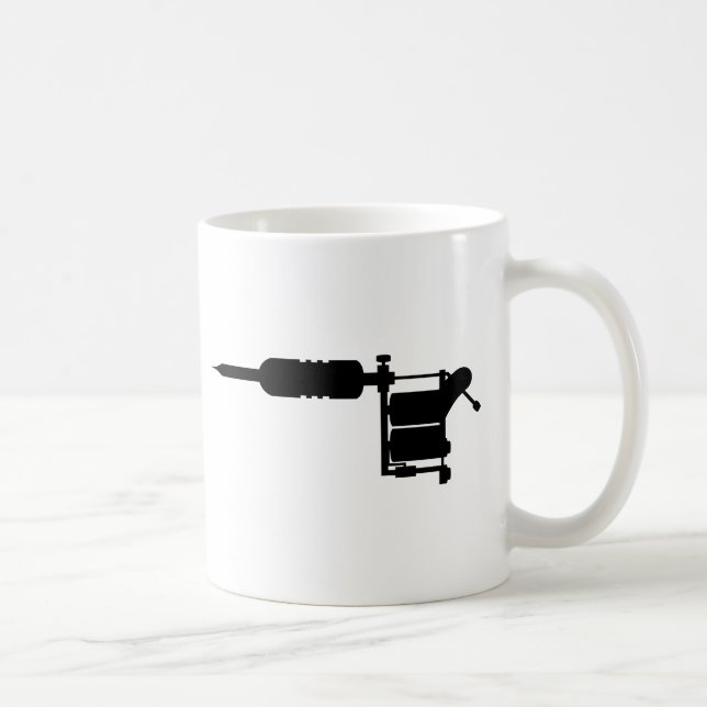 Caneca De Café arma de tatuagem (Direita)