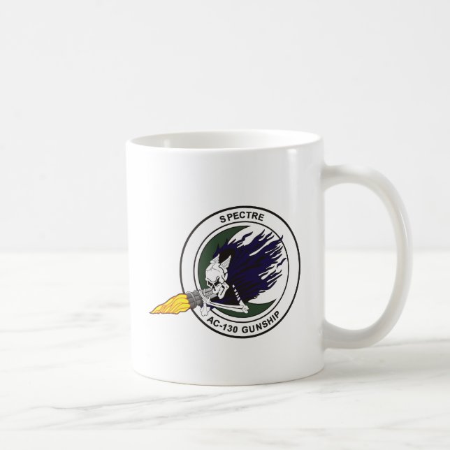 Caneca De Café Arma do espectro AC-130 (Direita)