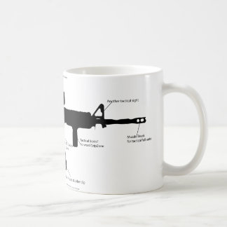 Caneca De Café Arma M15ak57
