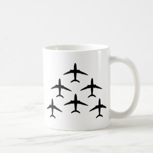 Caneca De Café armada do avião
