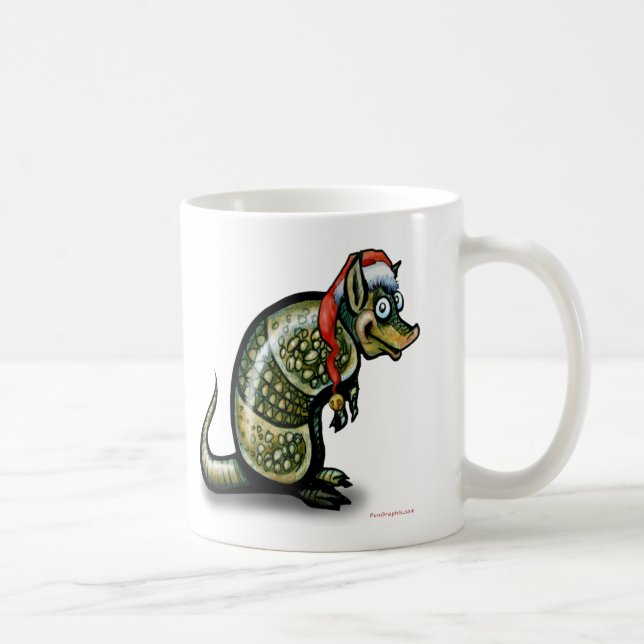 Caneca De Café Armadillo Christmas (Direita)