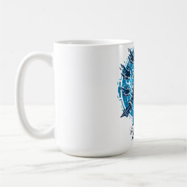 Caneca De Café Armadura Mental - Figura do Guerreiro com Capuz