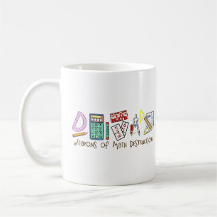 Caneca De Café Armas da destruição da matemática