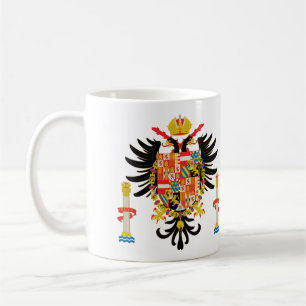Caneca De Café Armas De Carlos I De España Café Mug - Tamanho 11o