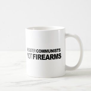 Caneca De Café Armas de fogo dos comunistas do registro não