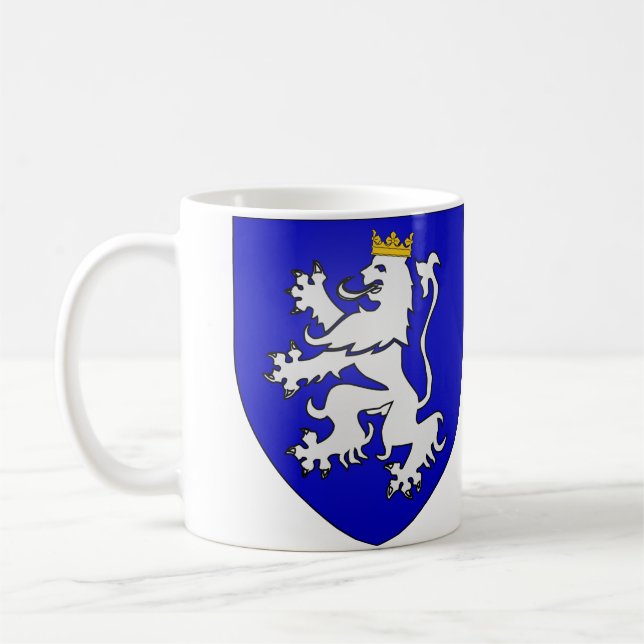 Caneca De Café Armas De Macdowall De Garthland (Esquerda)