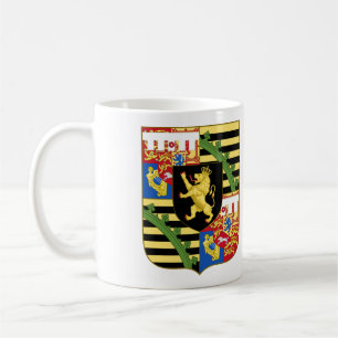 Caneca De Café Armas Do Rei Leopold I Da Coffee Mug