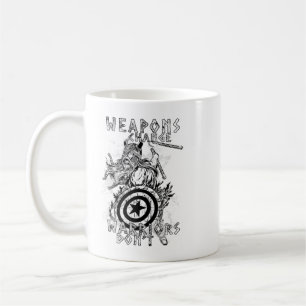Caneca De Café Armas Viquingues Mudam Guerreiros Não