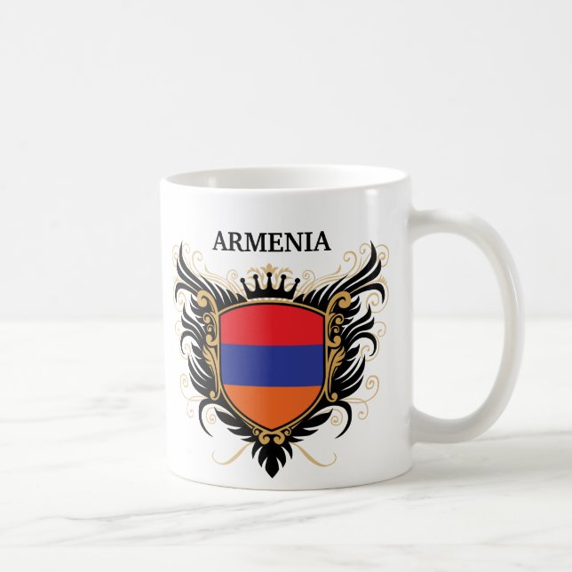 Caneca De Café Arménia [personalize] (Direita)