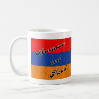 Caneca De Café Arménio do vintage e orgulhoso