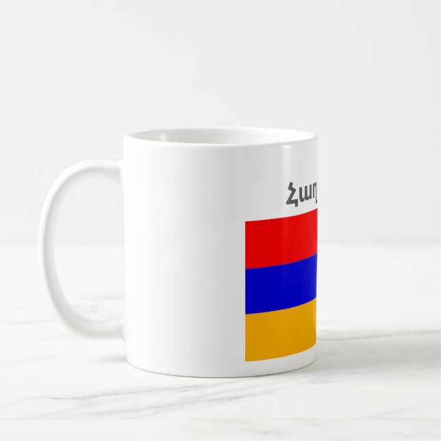 Caneca De Café Armênio Say Coffee Mug (Esquerda)