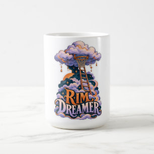 Caneca De Café Aro de Basquete Rim Dreamer Cloud