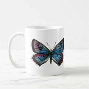 Caneca De Café Aron Glaucopsyche - A Grande Borboleta Azul