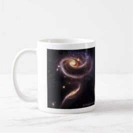 Caneca De Café ARP 273 Rosa Galáctico com Nebulosa Horsehead