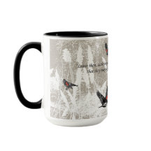 Caneca de café "Arpeggio of Redwings"