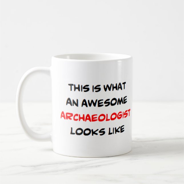 Caneca De Café arqueólogo, incrível (Esquerda)