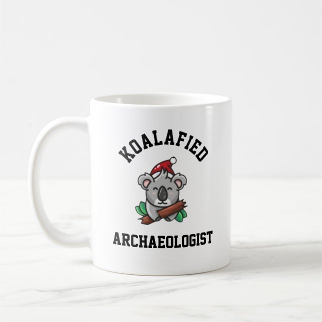 Caneca De Café Arqueólogo Koalafied (Esquerda)