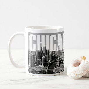 Caneca De Café Arquitectura da cidade de Chicago