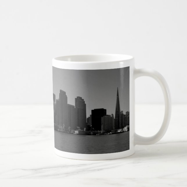 Caneca De Café Arquitectura da cidade de San Francisco (Direita)