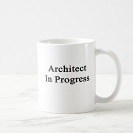 Caneca De Café Arquiteto em andamento