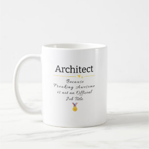 Caneca De Café Arquiteto Freaking Incrível