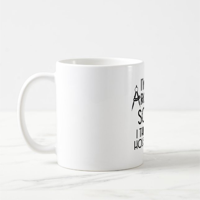 Caneca De Café Arquitetos| Presente de Profissão de Estudos de Ar (Esquerda)