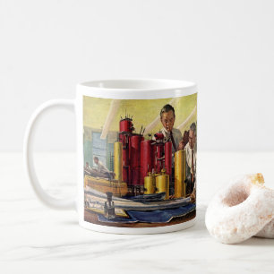 Caneca De Café Arquitetos Trabalhando em um Escritório, Negócios 
