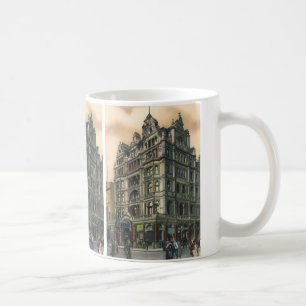 Caneca De Café Arquitetura Antiga Hotel Queens Leicester Square