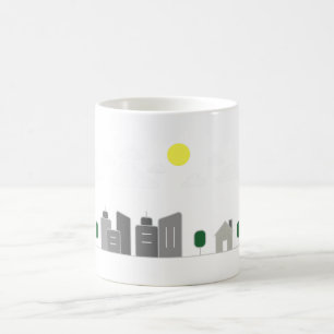 Caneca De Café arquitetura de edifícios cidade