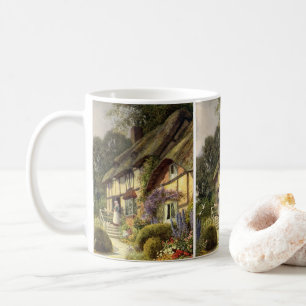 Caneca De Café Arquitetura Vintage, Country Cottage House