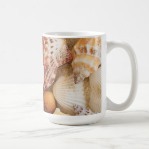 Caneca De Café Arranjo do Seashell