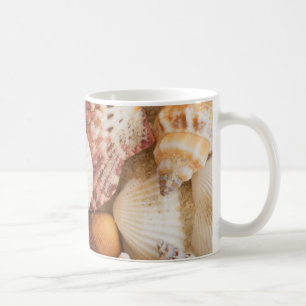 Caneca De Café Arranjo do Seashell
