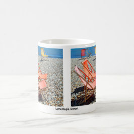 Caneca De Café Arranjos de Estacionamento de Lyme Regis.