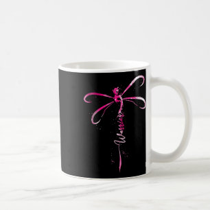 Caneca De Café Arrasto de conscientização do Cancer do Guerreiro