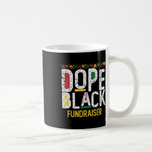 Caneca De Café Arrecadador de fundos negro de drogas Mês da Histó