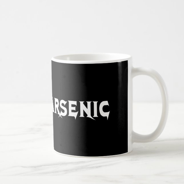Caneca De Café ARSÊNIO Metal Pesado Literalmente (Direita)
