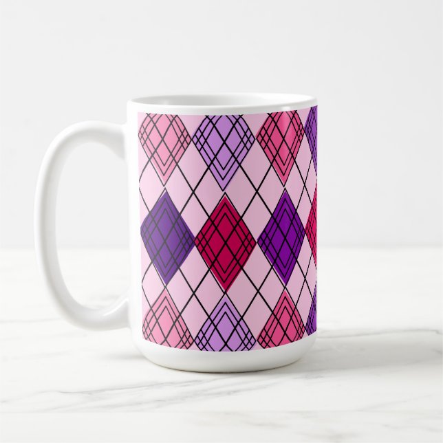 Caneca De Café Art Deco Argyle (Esquerda)