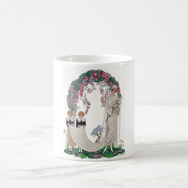 Caneca De Café Art Deco Bride (Centro)