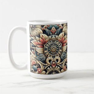 Caneca De Café Art Deco Design
