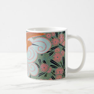 Caneca De Café Art Deco Design n.o 11 ave exótica