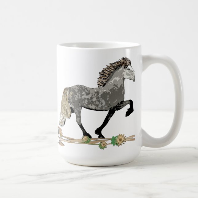 Caneca De Café Art Deco Islandês (Direita)