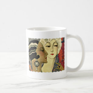 Caneca De Café Art Deco Ladies