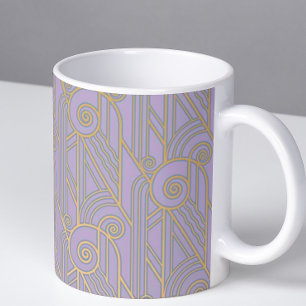 Caneca De Café Art Deco Mug