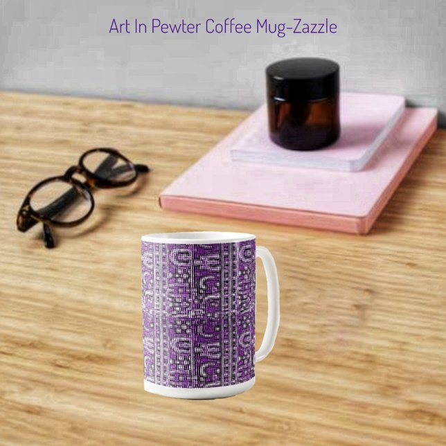 Caneca De Café Art In Pewter (Criador carregado)