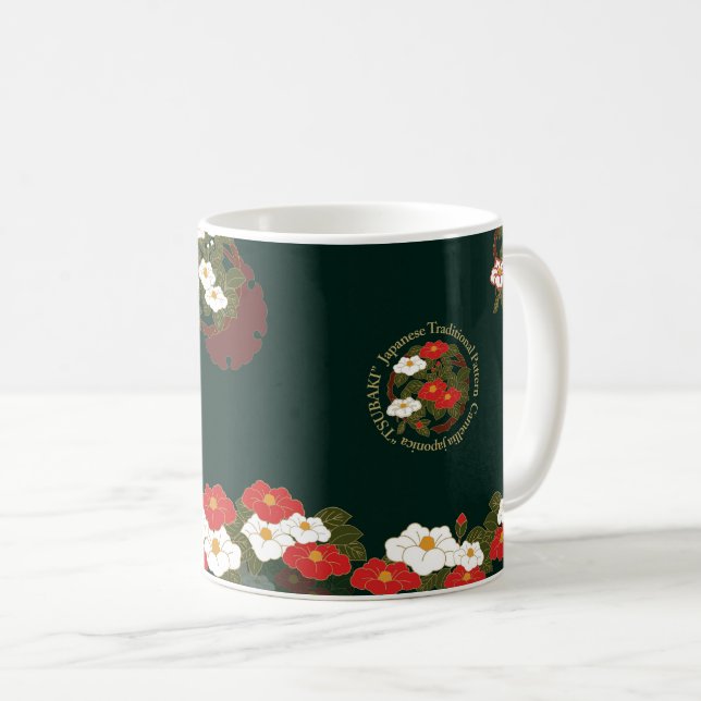 Caneca De Café Art Mug"camellia" (Frente Esquerda)